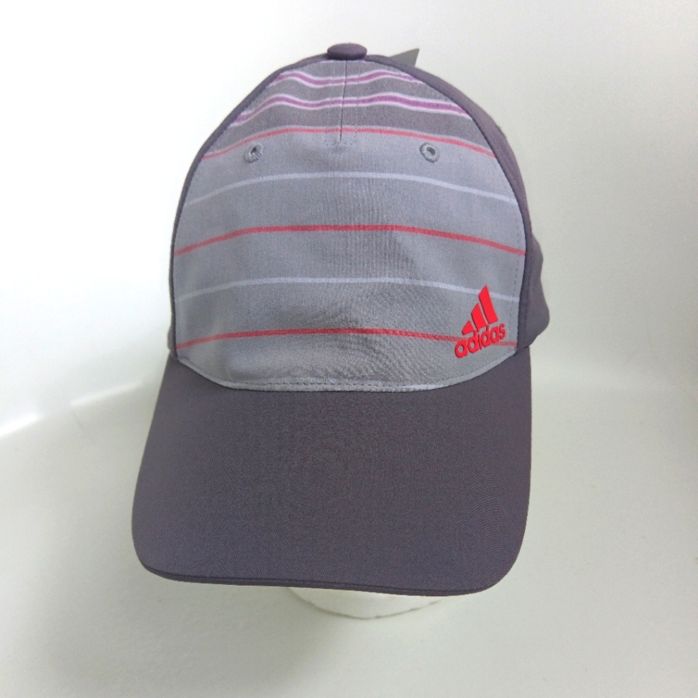 Adidas Gray And Red Stripes Golf Cap - Picture 7 of 12